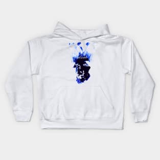 A Bea Kay Thing Called Beloved- Blue Beloved (Front & Back) Kids Hoodie